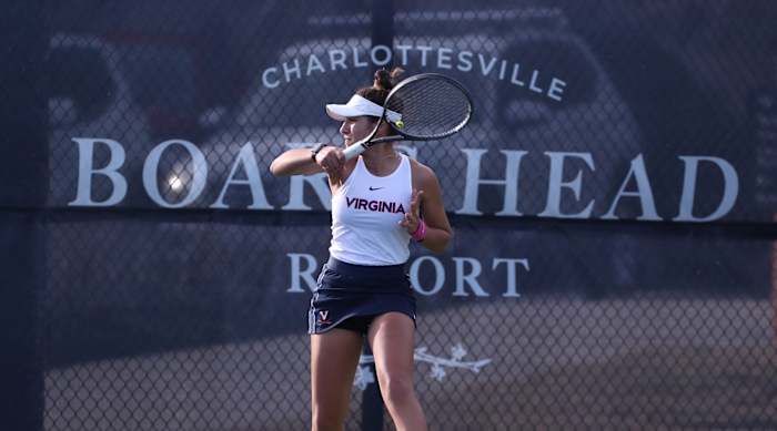 Hibah Shaikh, Virginia Cavaliers women's tennis